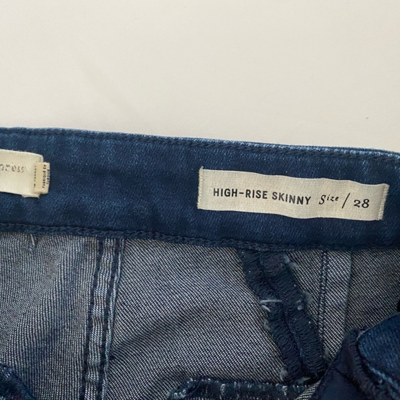 Anthropologie Pilcro and the Letterpress Slit-Front Skinny Jeans - Picture 9 of 10